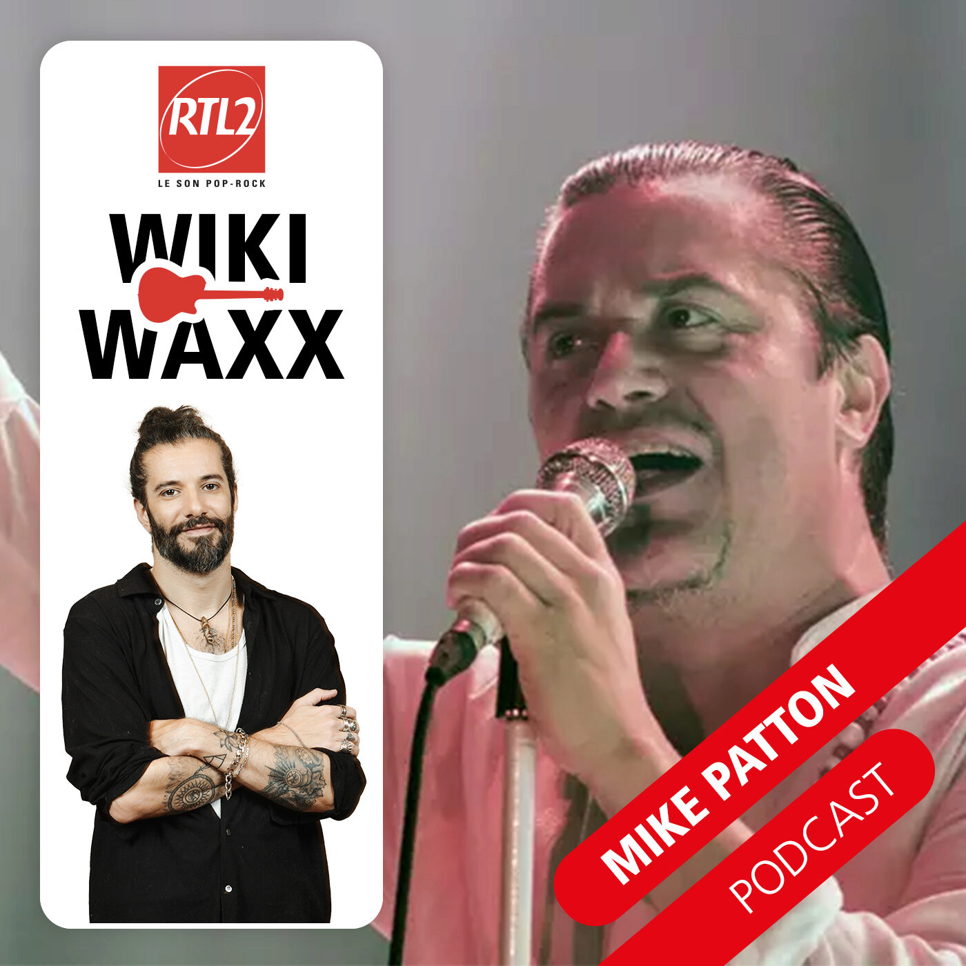Mike Patton - WikiWaxx episode artwork