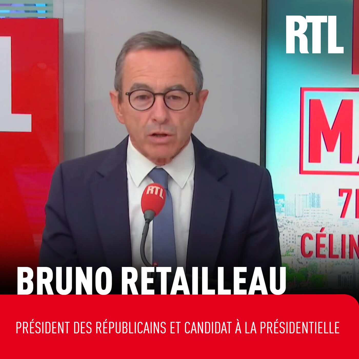 Bruno Retailleau fustige la proposition "inapplicable" du Rassemblement national qui veut interdire le voile dans l'espace public