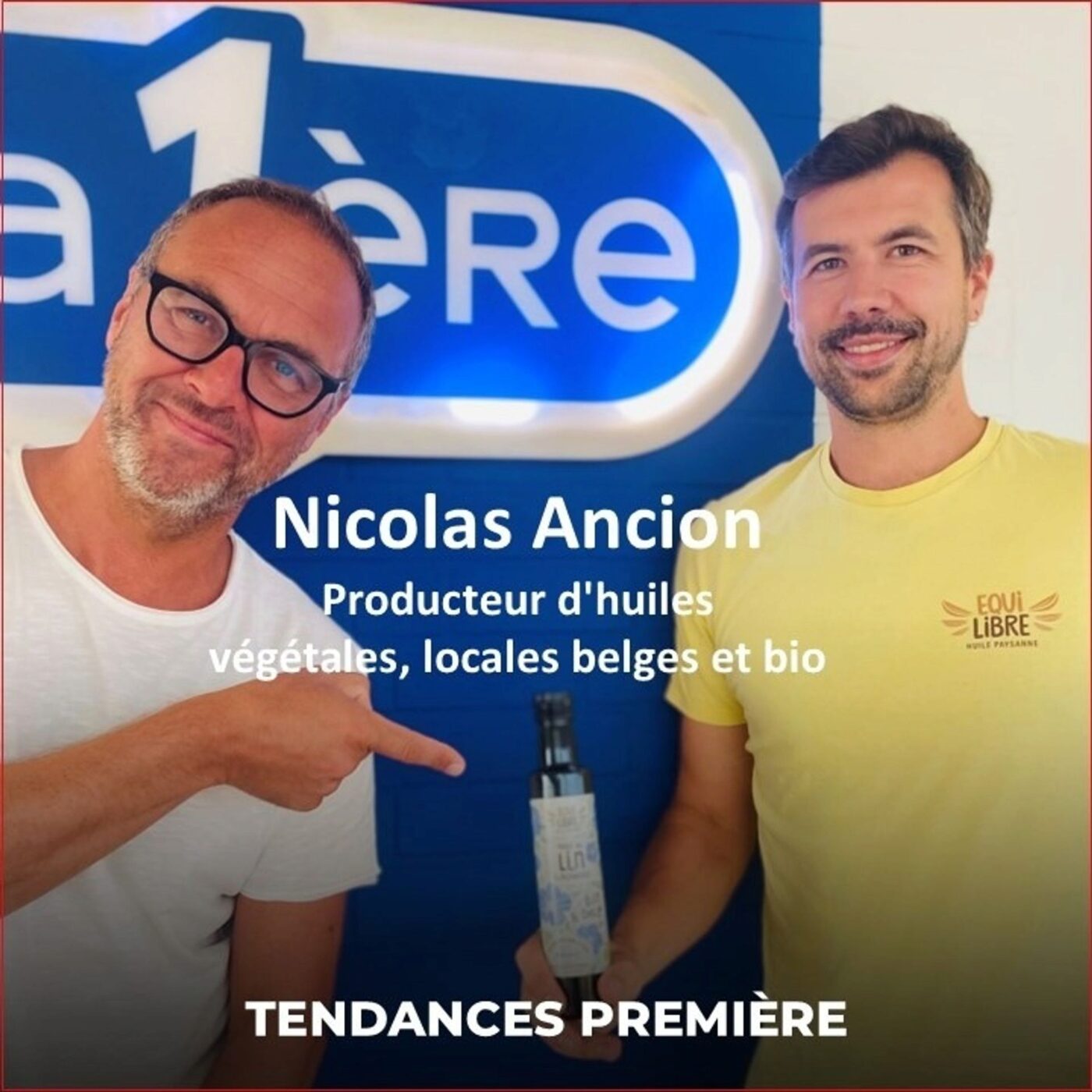 Nicolas Ancion, producteur d'huiles locales belges — Tendances Première cover