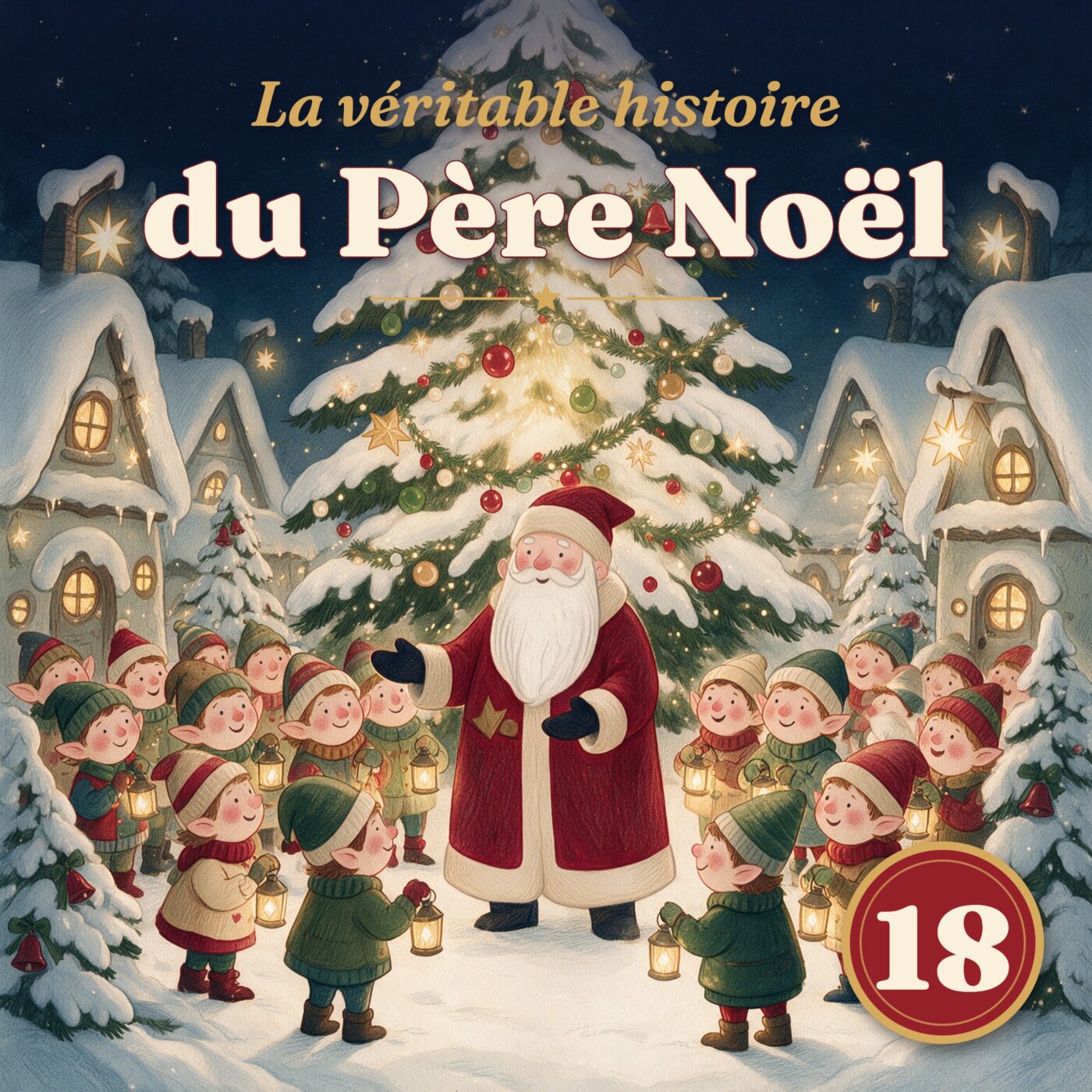 Couverture de 18 Décembre : L'histoire vraie du Père Noël !