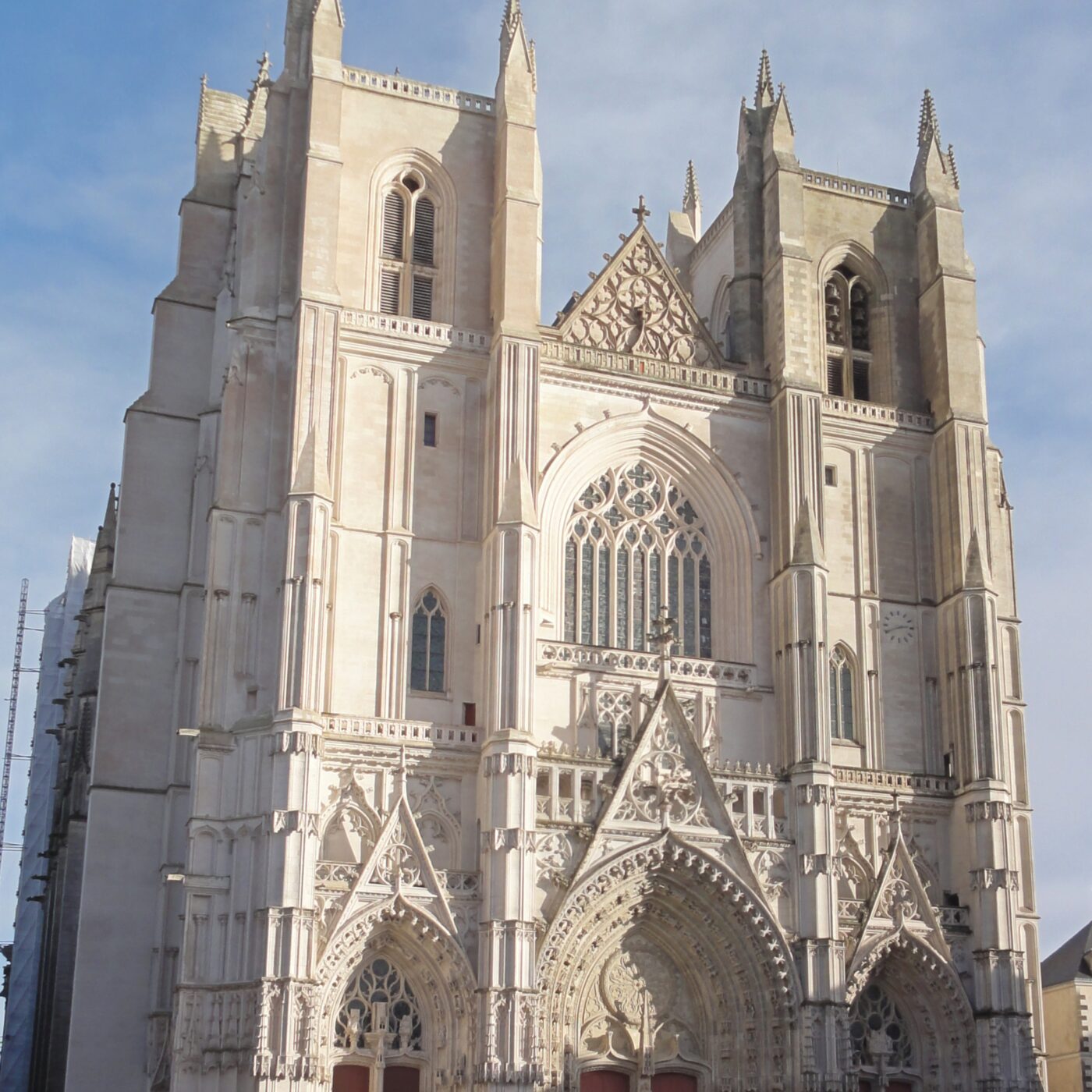 La cathédrale de Nantes rouvre ses portes : Johanna Rolland et Mathieu Lours