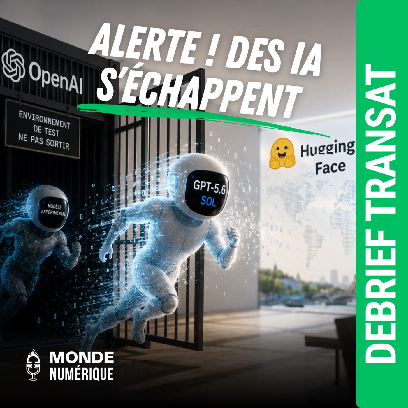 🇫🇷🇨🇦 Debrief Transat – Des IA d'OpenAI s'échappent pour attaquer Hugging Face 