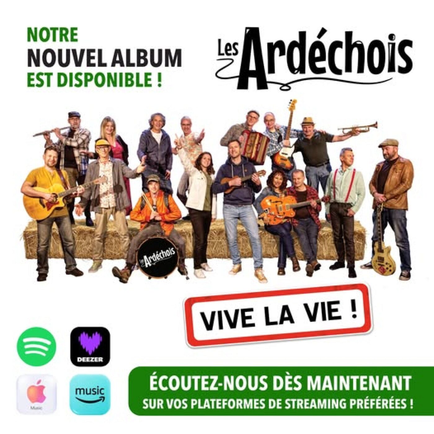 "Vive la vie", le nouvel album des Ardéchois episode artwork