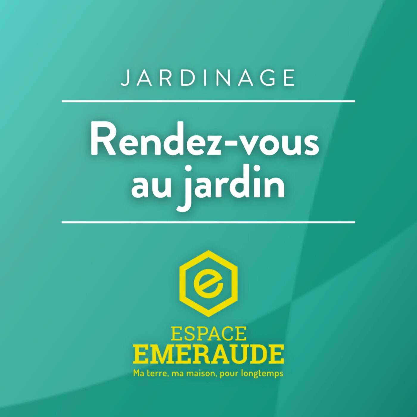 Rendez-vous au jardin