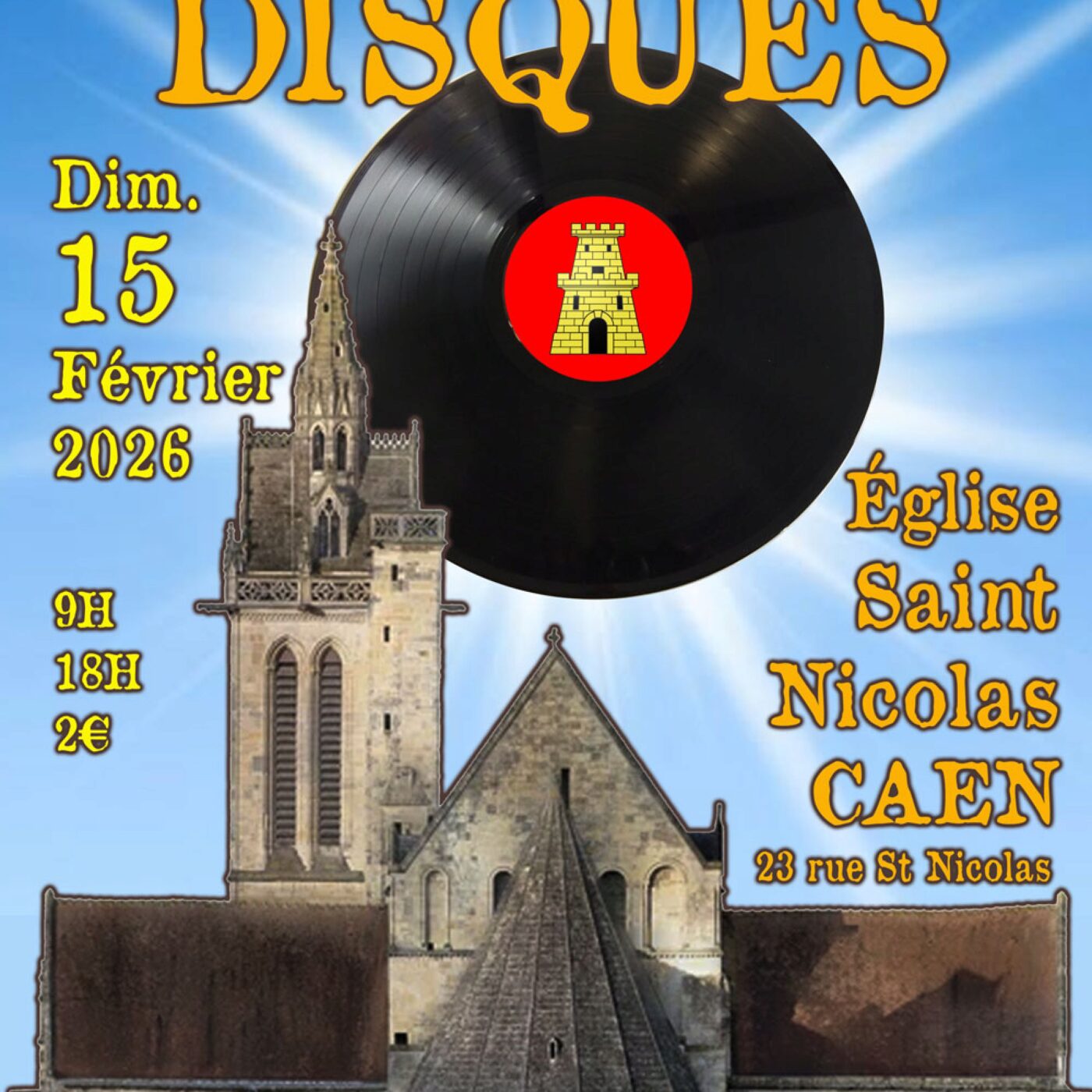 Avis aux collectionneurs: nouvelle Foire aux Disques à Caen le 15 février 2026 episode artwork