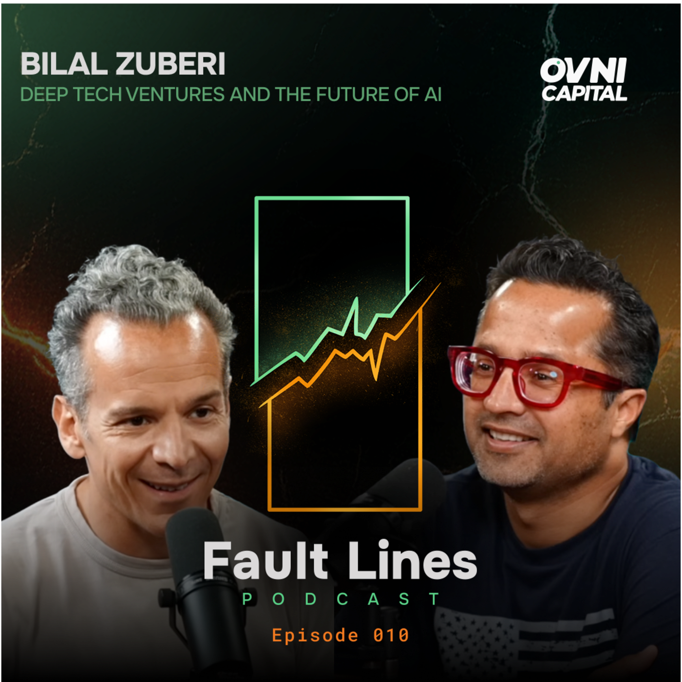 Fault Lines #10 - Bilal Zuberi - Deep Tech Ventures and the Future of AI episode artwork