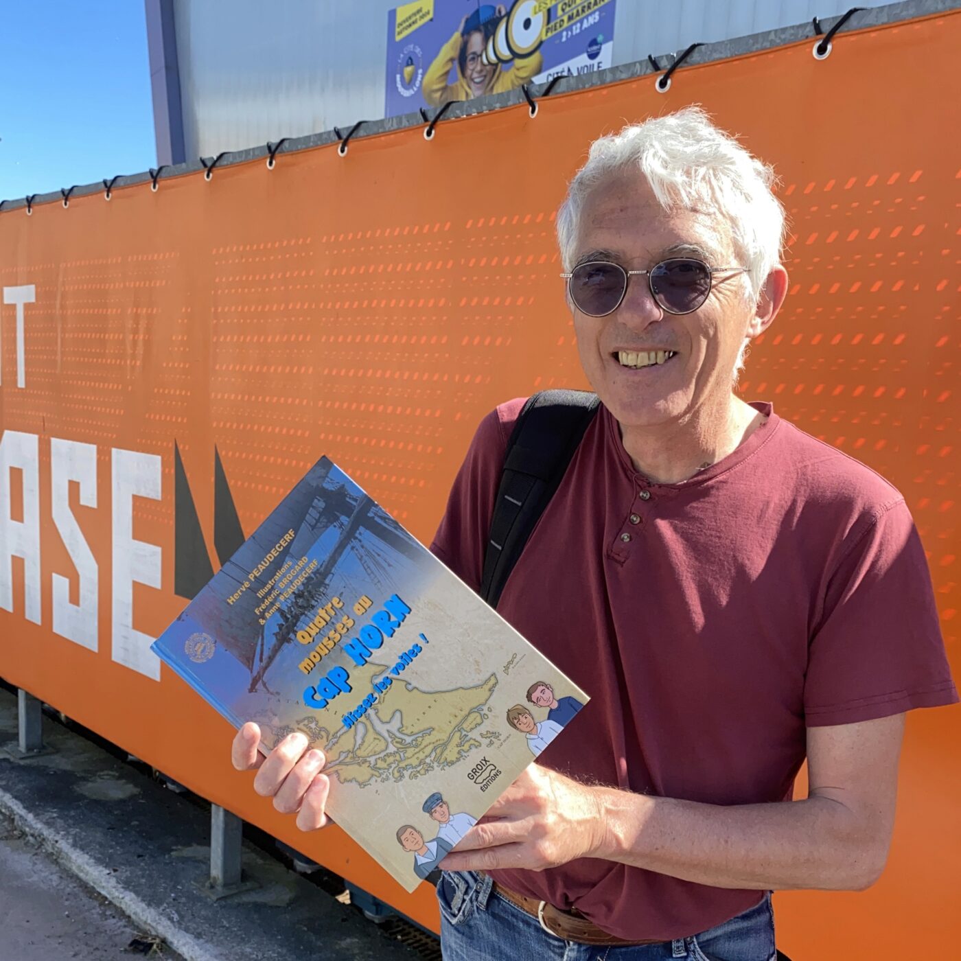 Hervé Peaudecerf a mis le cap sur le Cap-Horn dans son dernier livre episode artwork