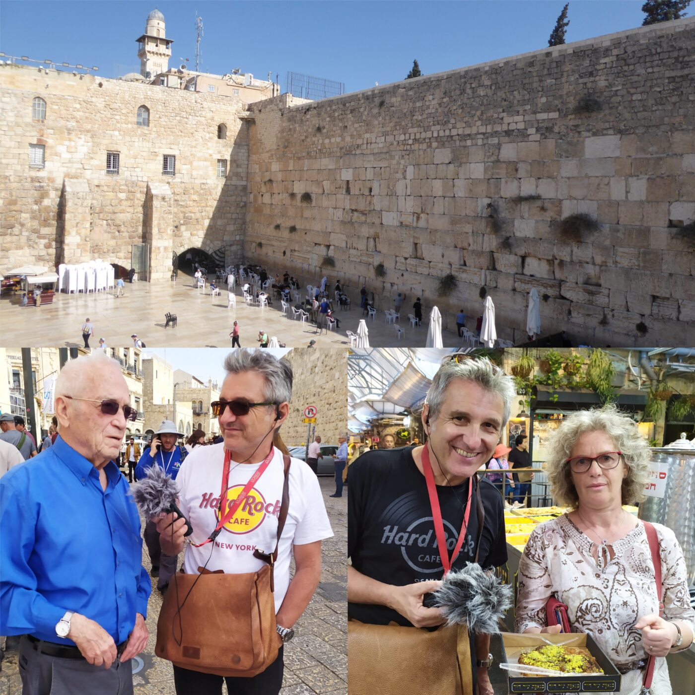 En Israël, à Jerusalem, au pied du mur et au marché episode artwork