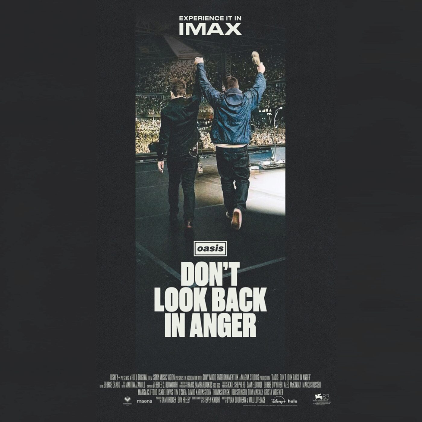 "Don’t Look Back in Anger" 15 ans de silence, une réconciliation et un film : Oasis s’offre un retour en IMAX, "Pressure" et "Rose" "Don’t Look Back in Anger" 15 ans de silence, une réconciliation et un film : Oasis s’offre un retour en IMAX, "Pressure" et "Rose"