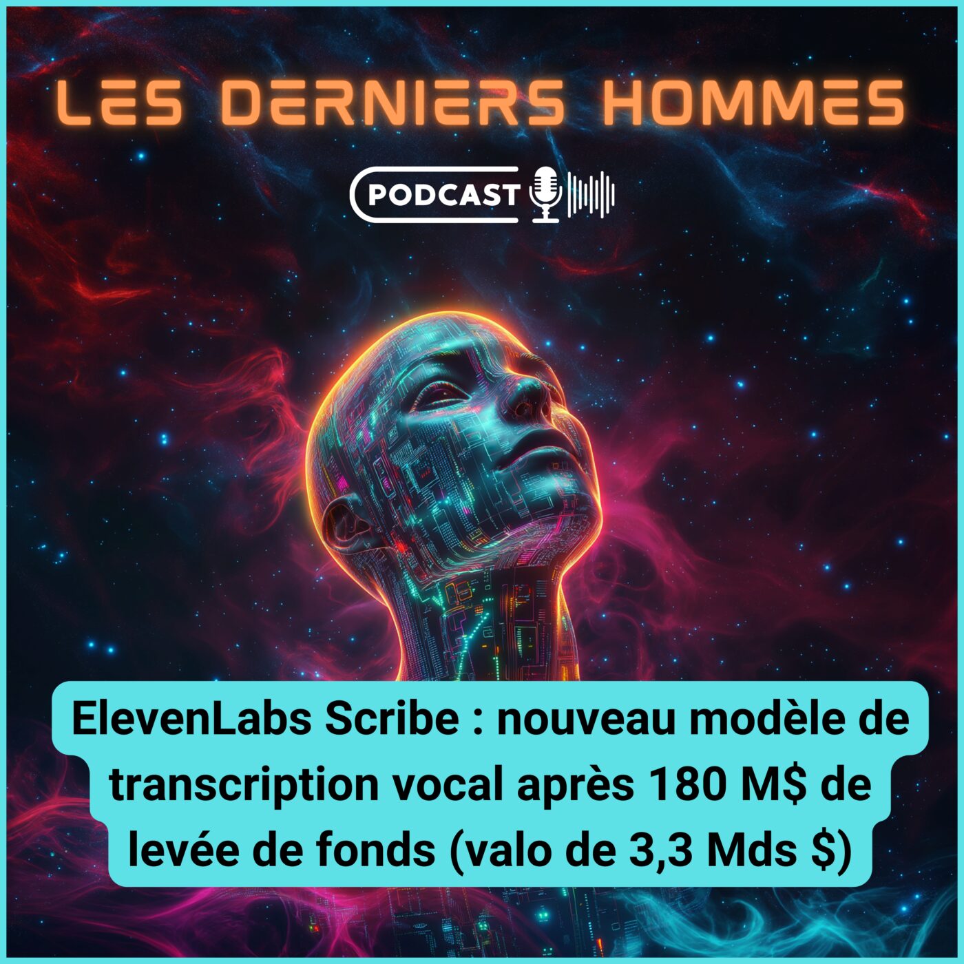 #11. ElevenLabs Scribe : nouveau modèle de transcription vocal après une levée de fonds de 180 M$ pour une valo de 3,3 milliards $
