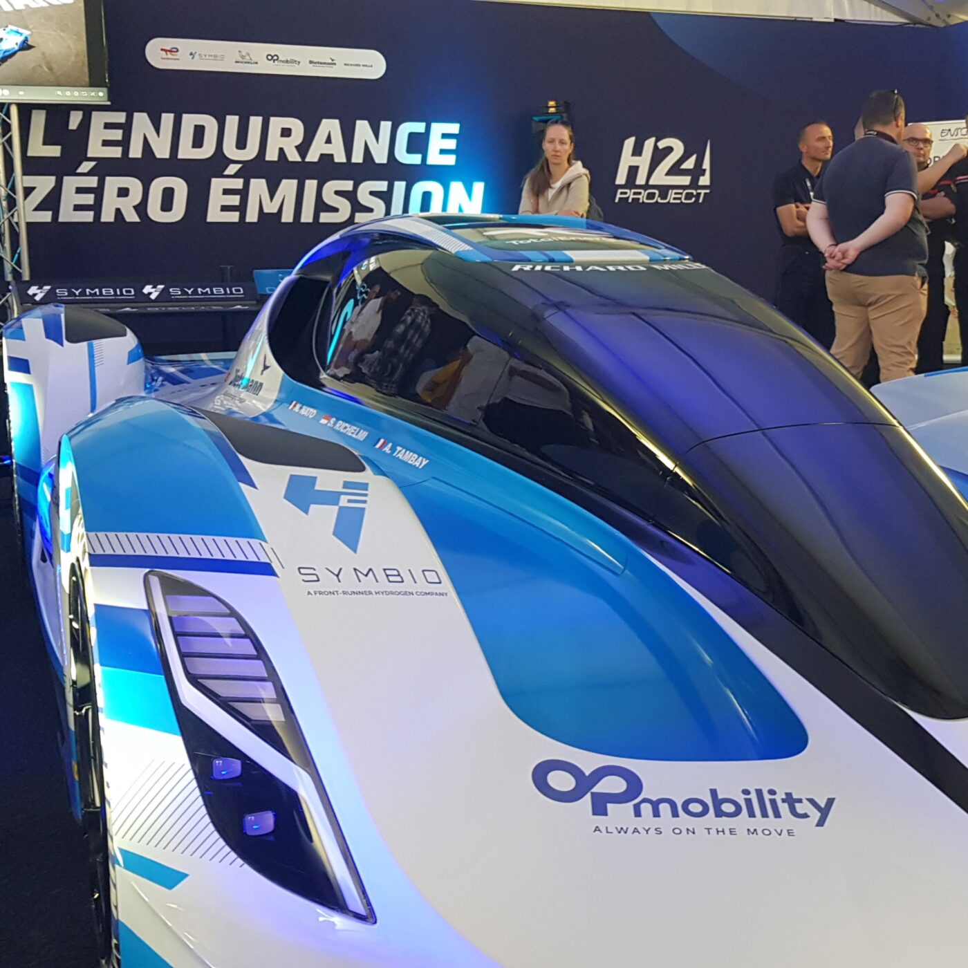 L'innovation aux 24h du Mans avec la voiture hydrogène