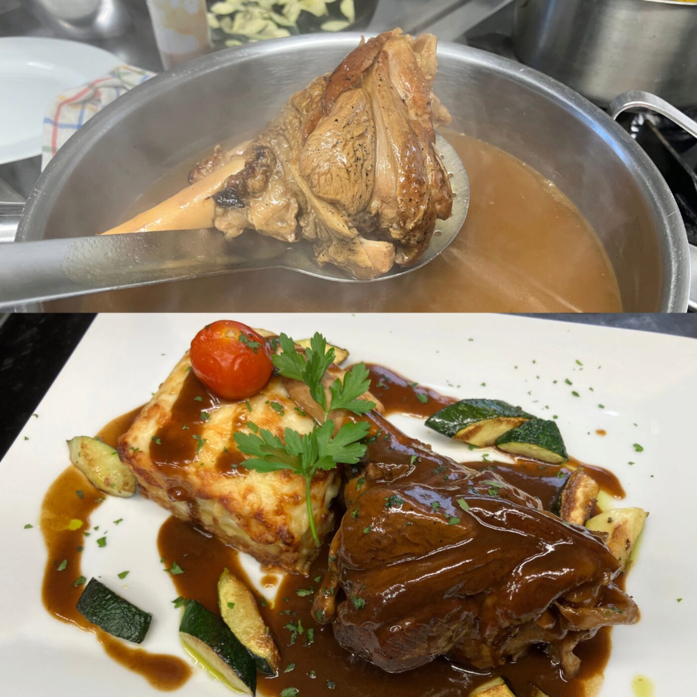 La souris d'agneau gratin de macaroni de Bruno Faure au Haras à Cheminot episode artwork