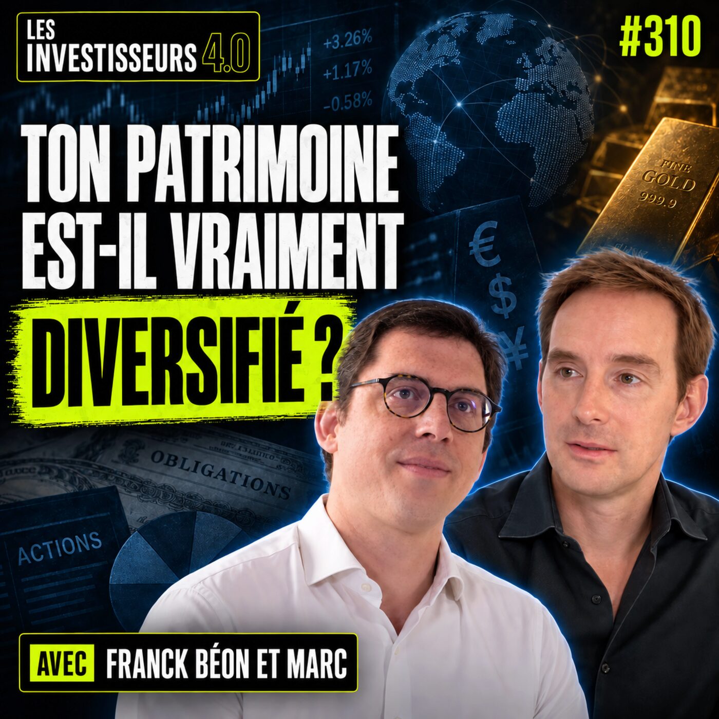 episode cover 310 - Ton patrimoine est-il vraiment diversifié ? avec Ploovers