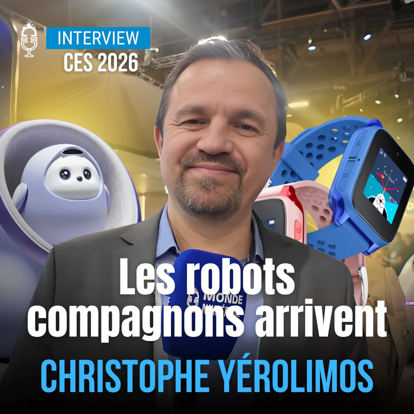 🎤 Interview - Robots compagnons et montres connectées pour enfants : la vision de TCL (Christophe Yérolimos, TCL)