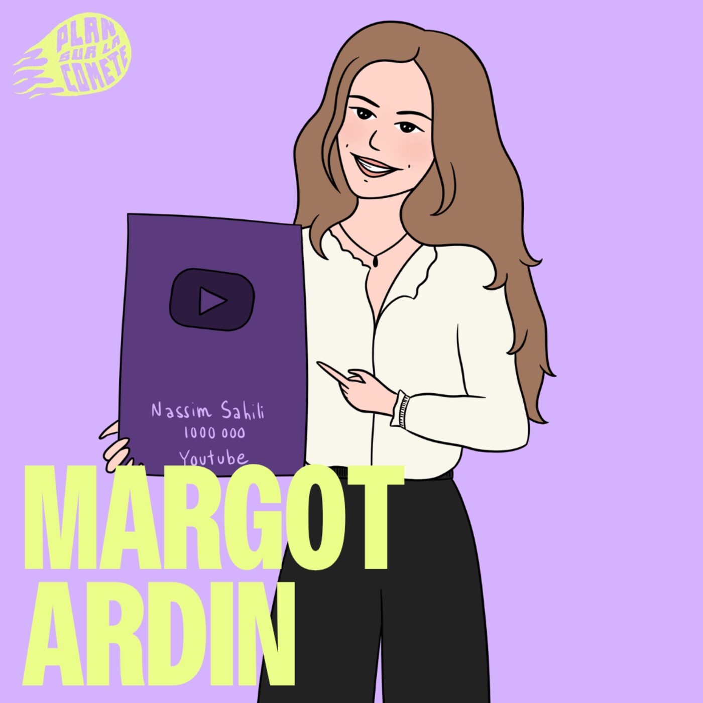 Aux manettes de chaque vidéo Youtube de Nassim Sahili (+1M d'abonnés), il y a Margot : episode artwork