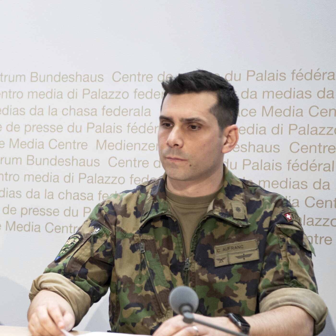 L'invité de La Matinale - Cédric Aufranc, lieutenant-colonel au sein des Forces aériennes de l'armée suisse episode artwork