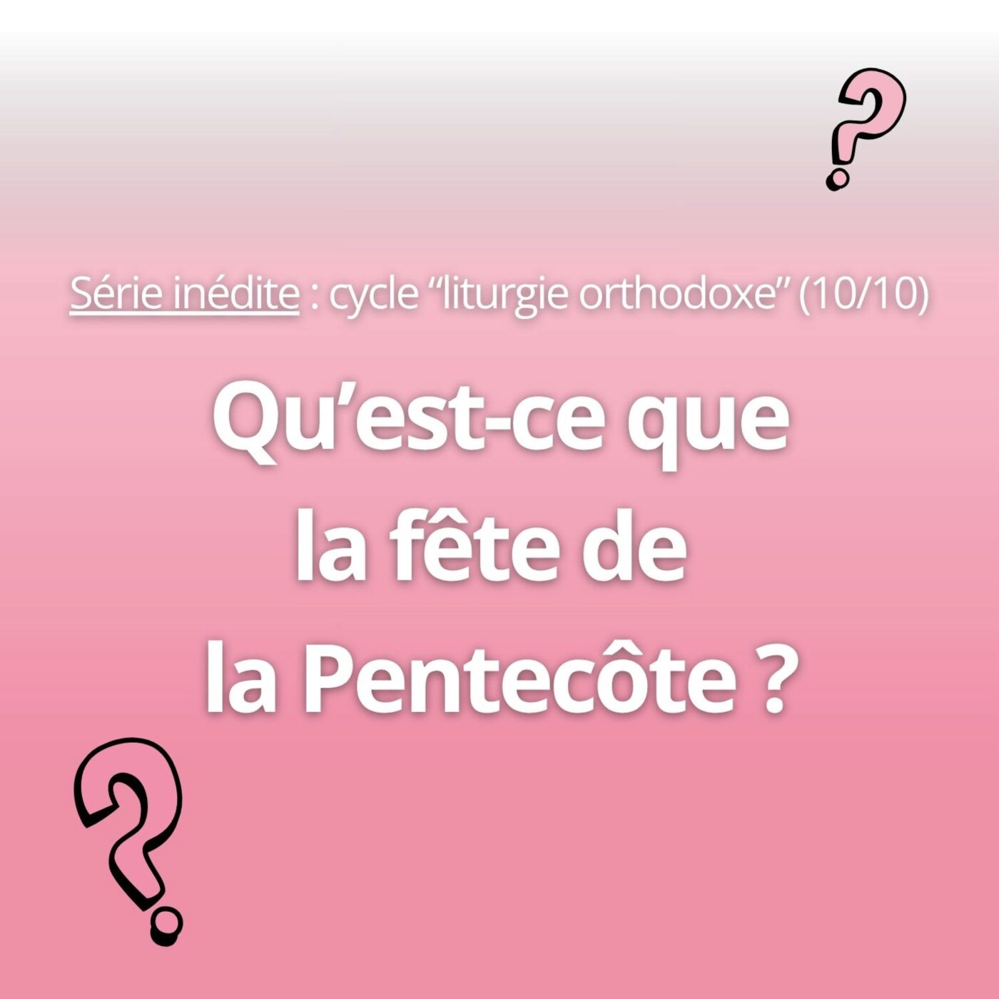 La Pentecôte episode artwork