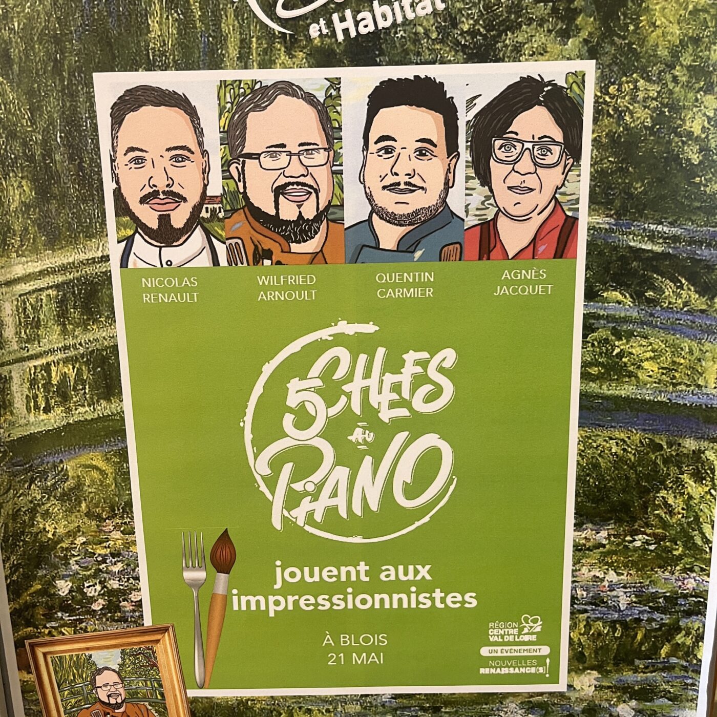 Claude Monet au menu de 5 chefs au piano episode artwork