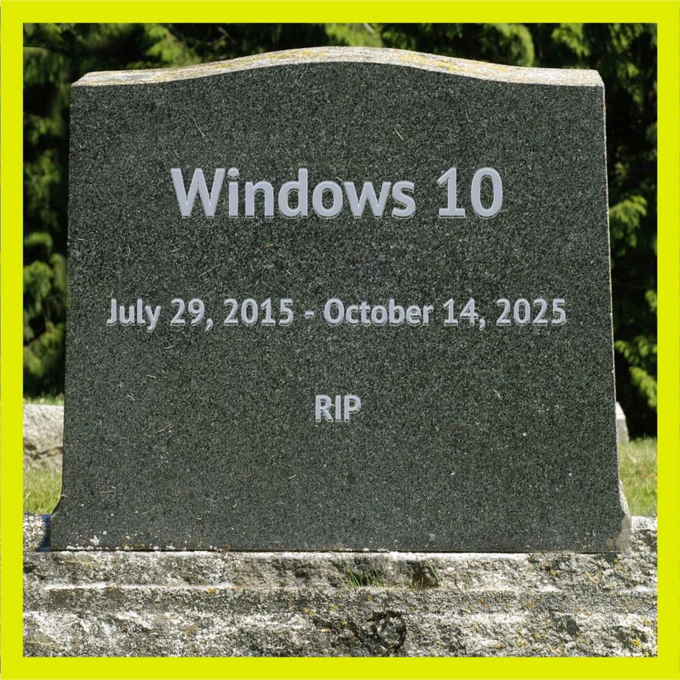 Windows 10, c'est fini !