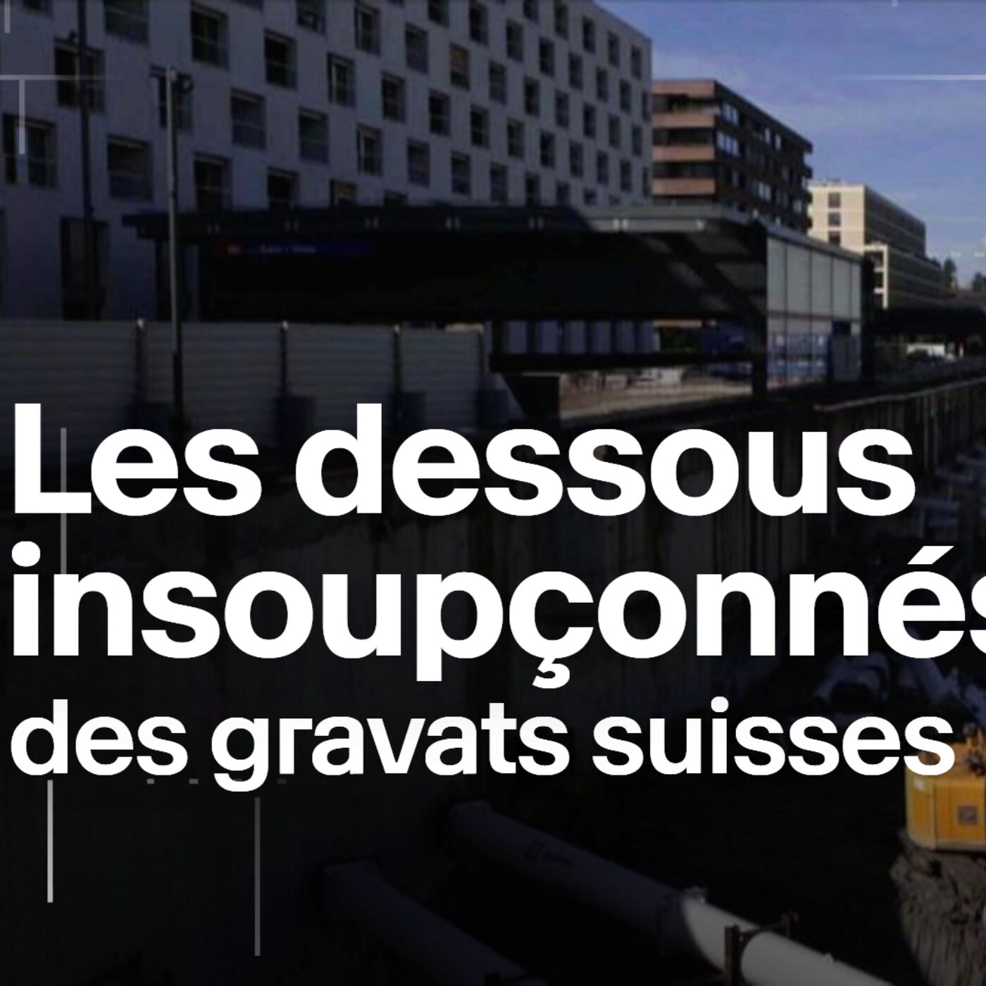 Un marché juteux : les dessous insoupçonnés des gravats suisses
