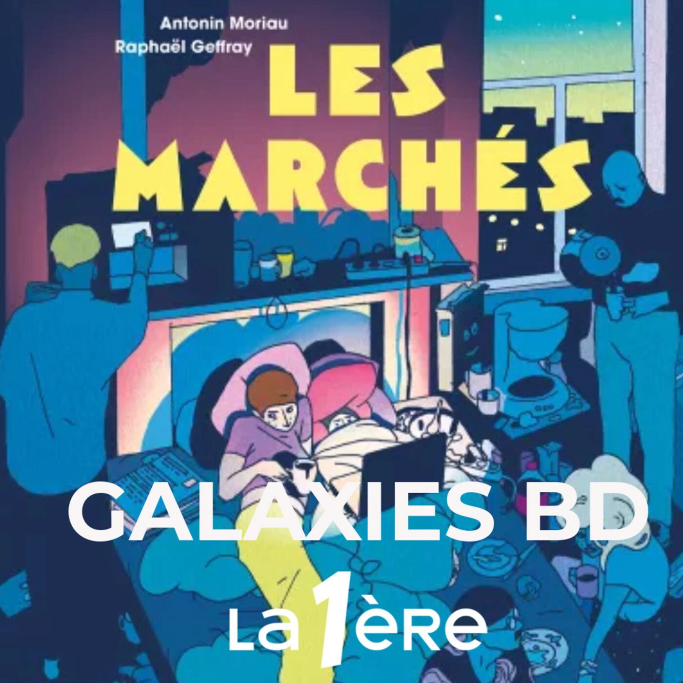 Raphaël Geffray "Les  marchés" aux éditions Sarbacane episode artwork
