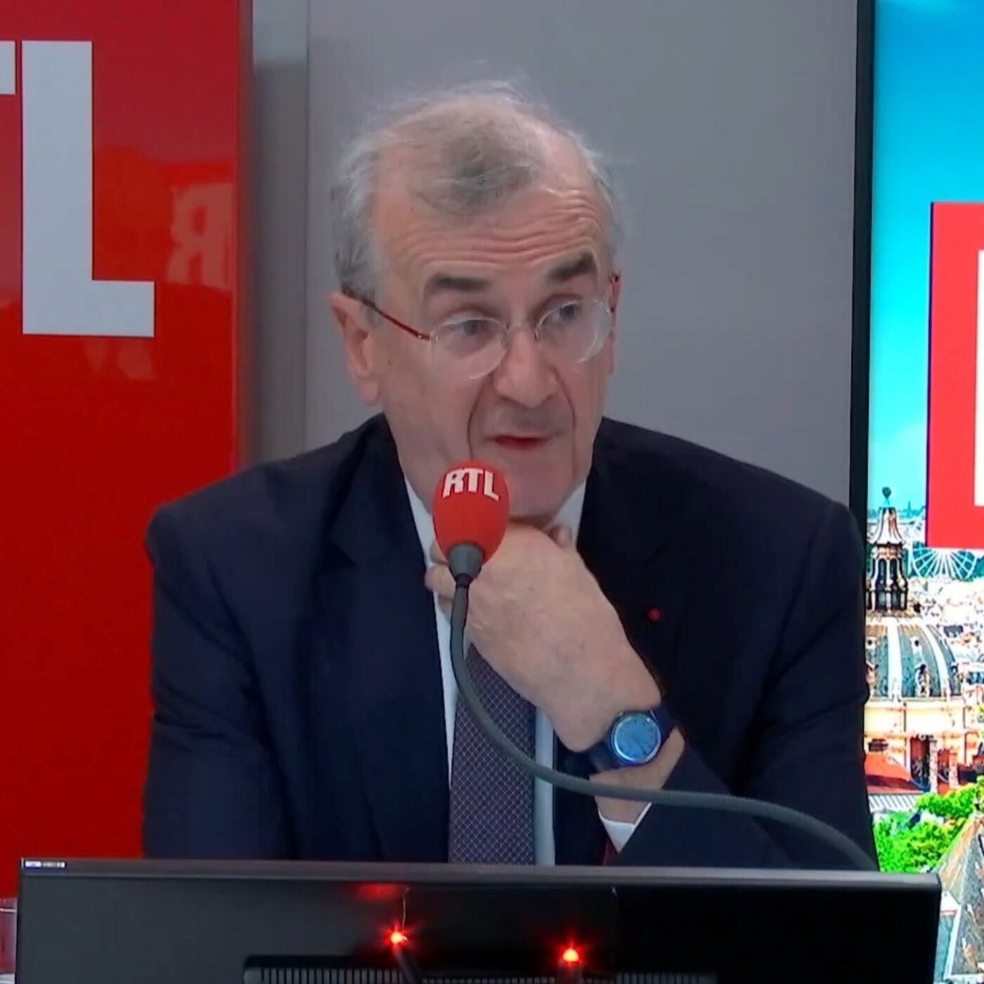 François Villeroy de Galhau : la France "c'est le wagon de queue" de l'Europe