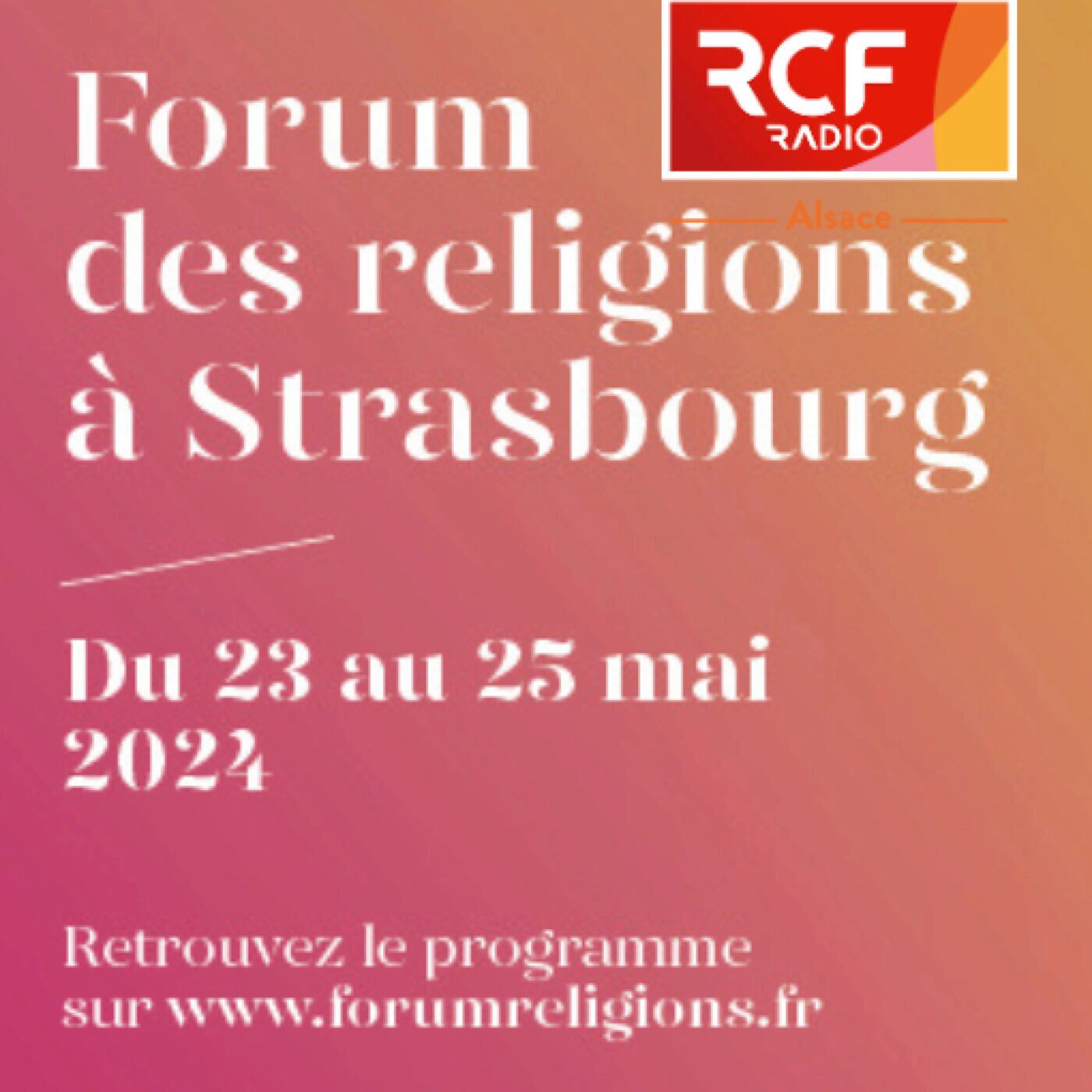 Emission exceptionnelle · RCF Alsace