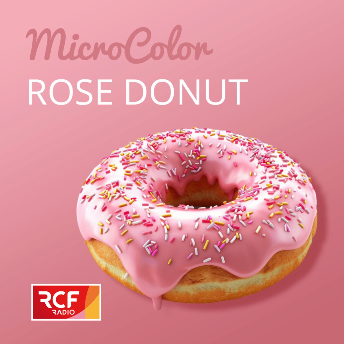 Rose donut