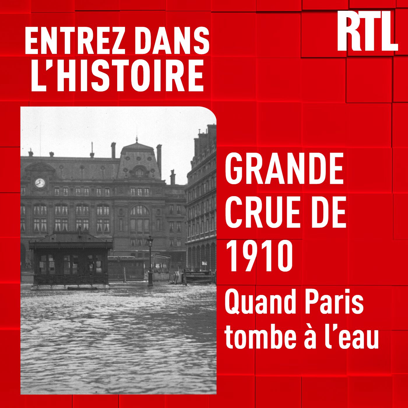 La grande crue de 1910 : quand Paris tombe à l'eau