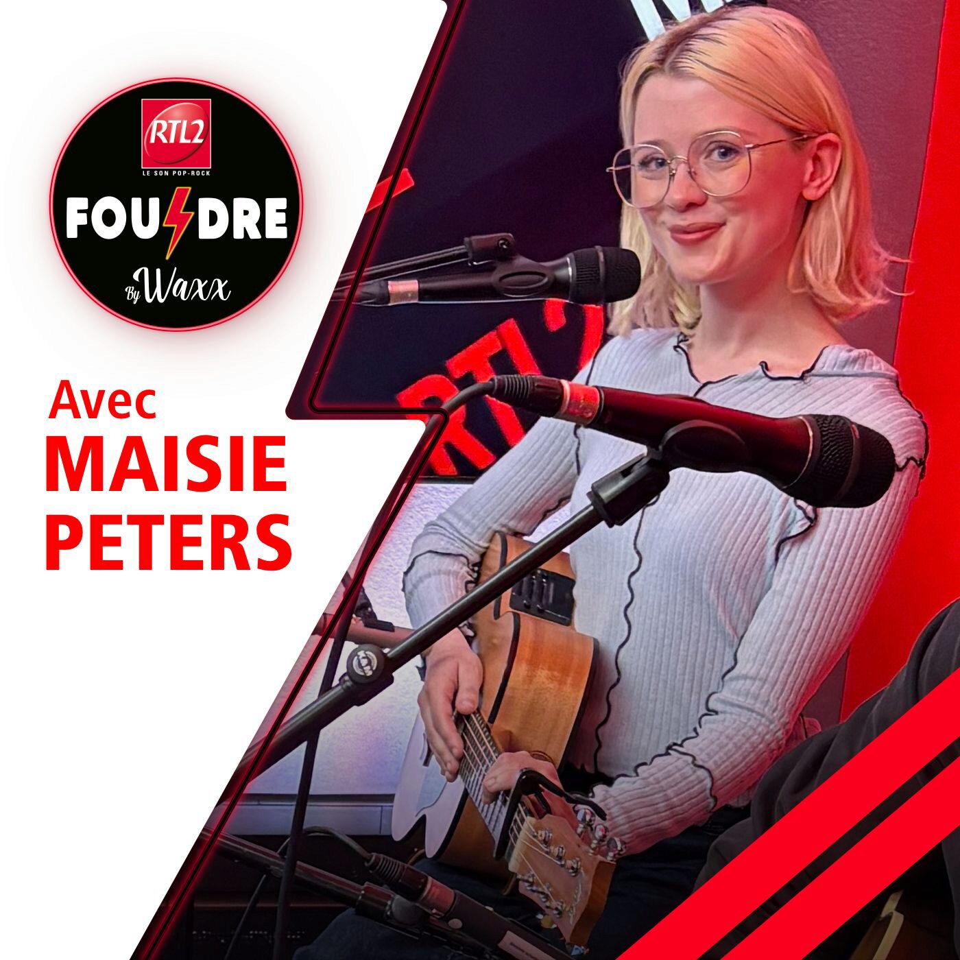 Maisie Peters et Waxx interprètent "My Regards" en live dans Foudre