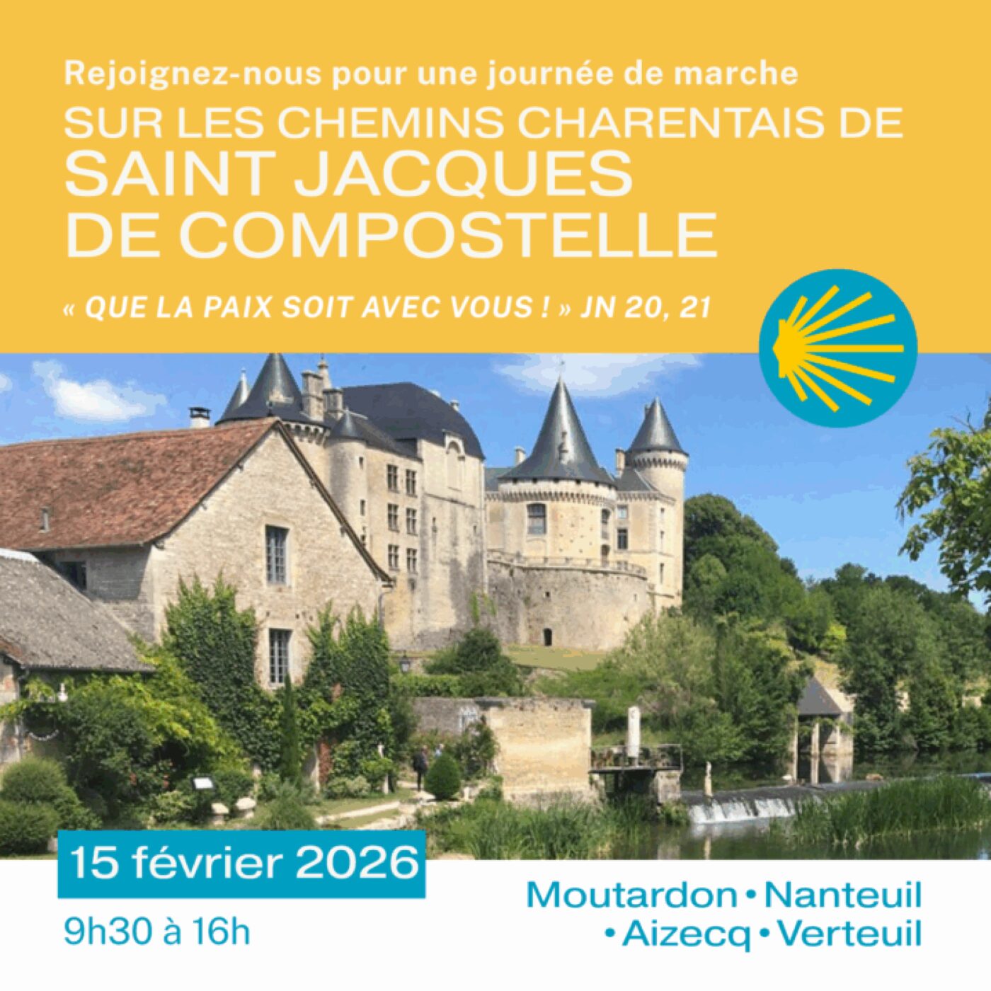 Marcher ensemble sur les chemins charentais de Saint-Jacques de Compostelle episode artwork