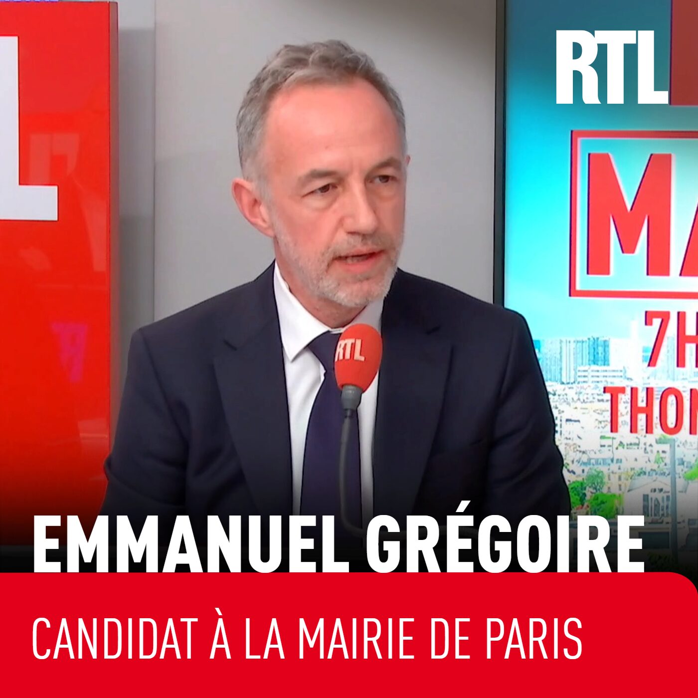 "Rachida Dati est devenue la candidate de l'extrême droite" : Emmanuel Grégoire dénonce sur RTL une "capitulation morale" aux municipales à Paris episode artwork