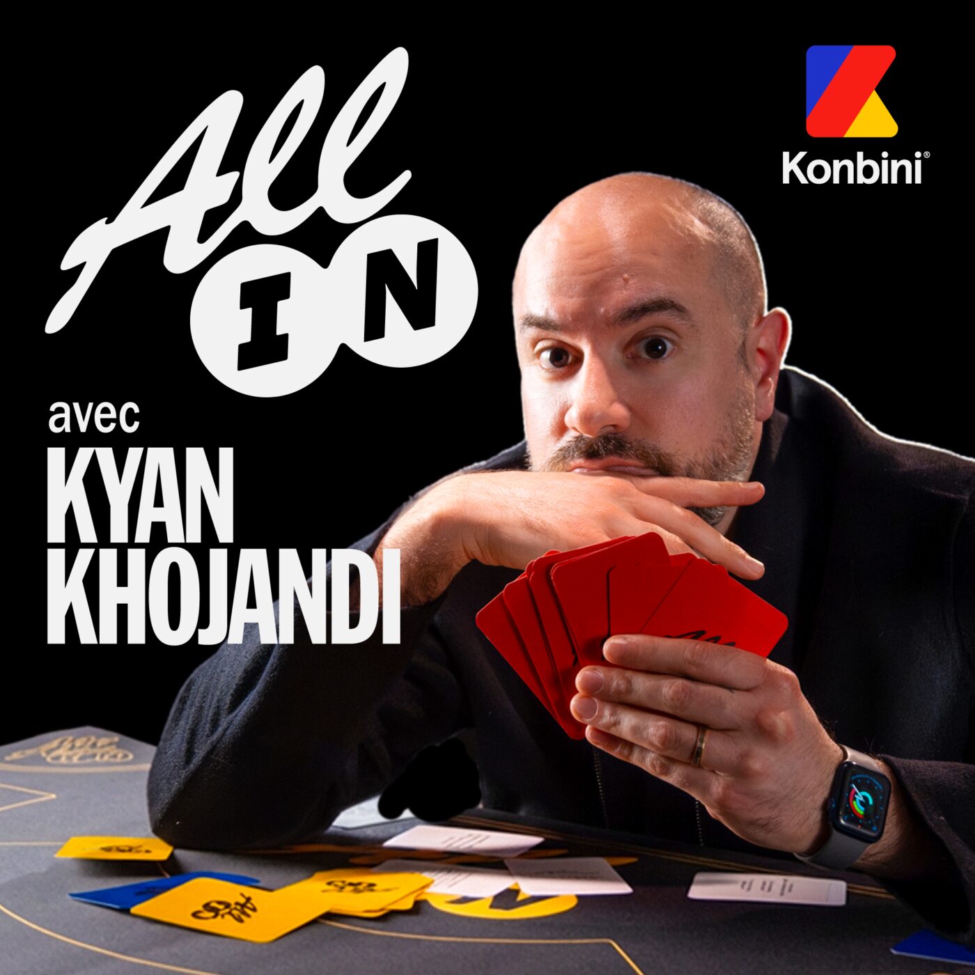 Kyan Khojandi se fait choc mental dans All In