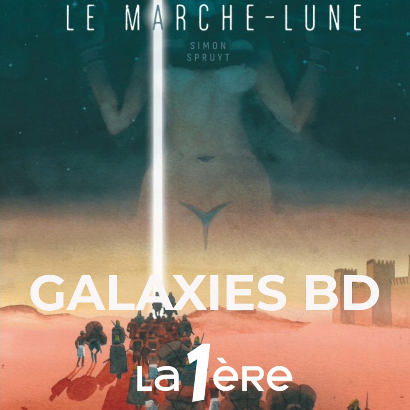 Simon Spruyt "Le Marche-Lune" aux éditions  Le Lombard episode artwork