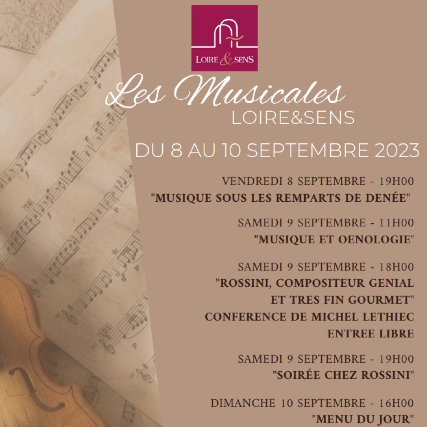 Foncez aux Musicales Loire et sens : musiciens de haut vol et joie de vivre ! episode artwork