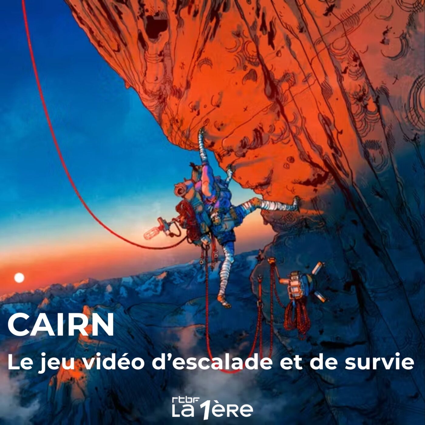 "Cairn", le jeu vidéo d'escalade et de survie développé par le studio français The Game Bakers
