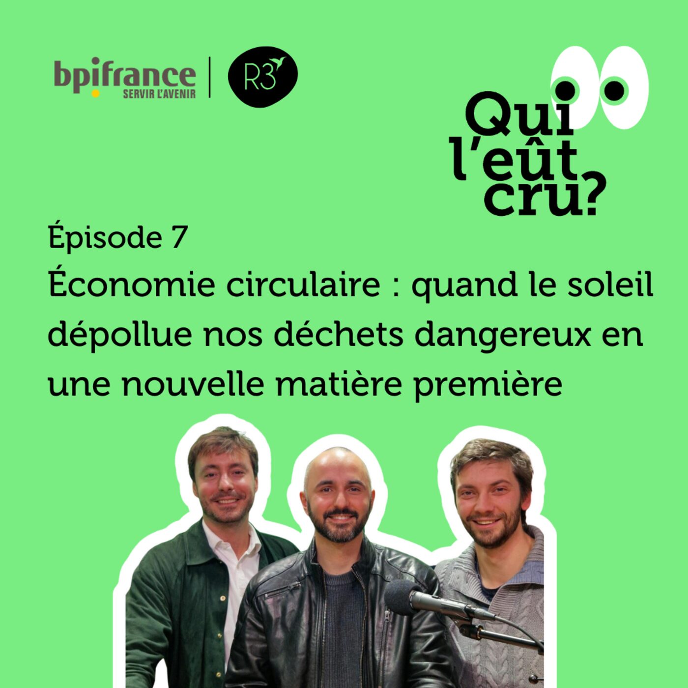 📣 THE BIG SHIFT ! Écologie présente Qui l'eût cru ? - Économie circulaire : quand le soleil dépollue nos déchets dangereux en une nouvelle matière première