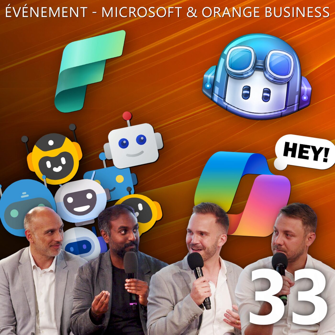 [EP.33] Hey Copilot et Modeles 365, Les agents sont ils sociable ? Nouveautés Fabric et Power BI
