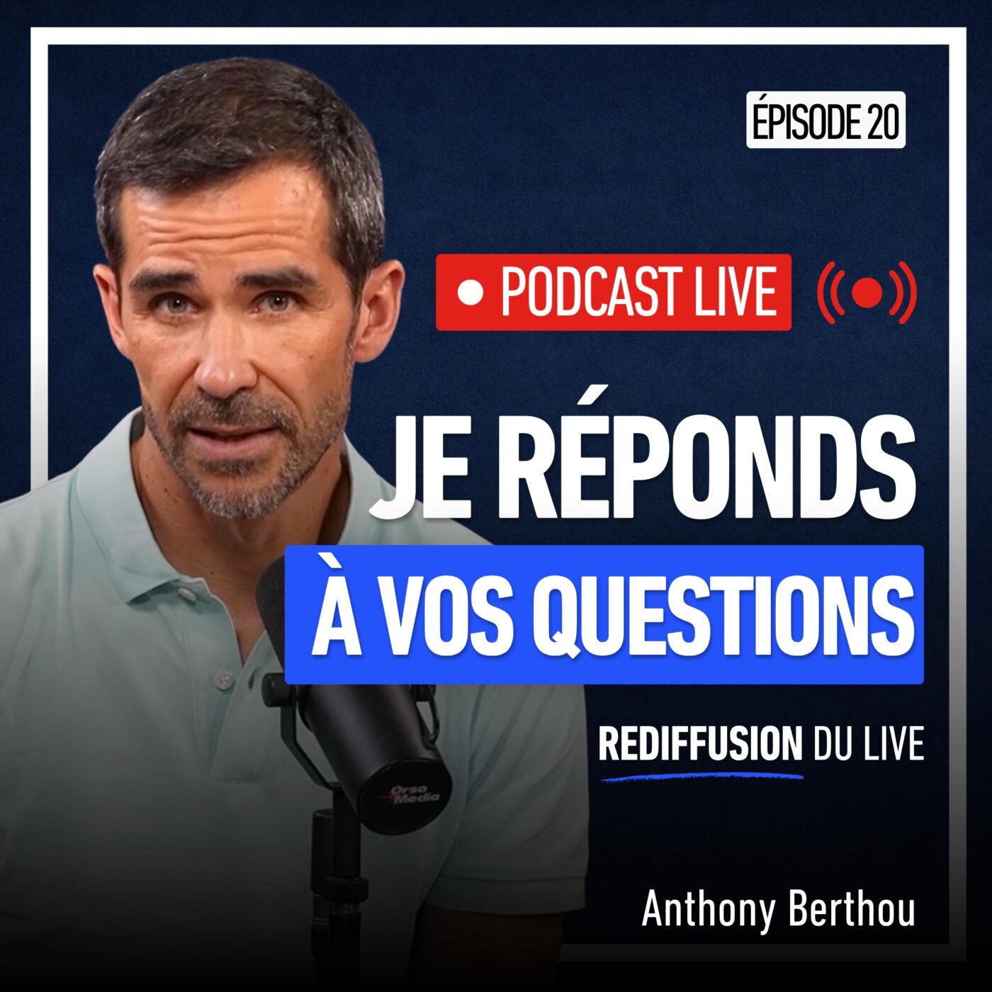 Podcast live n°1 episode artwork