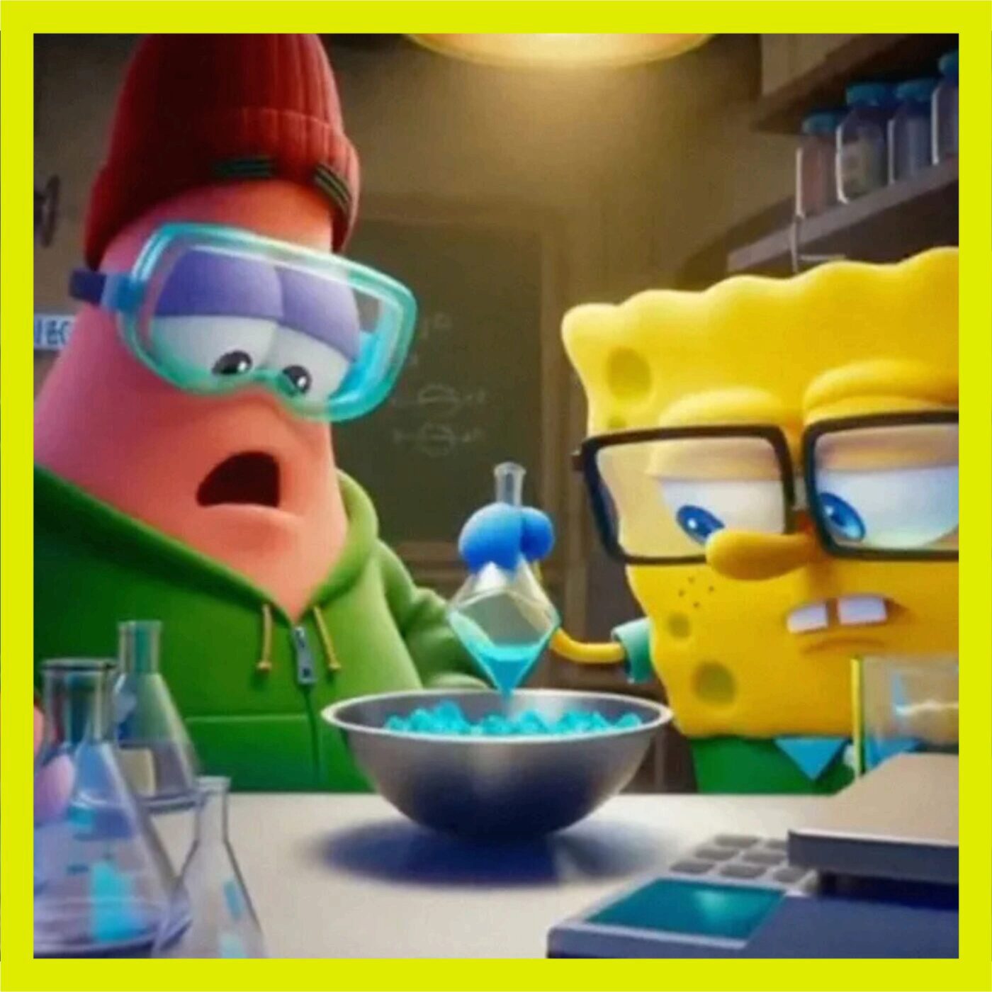 Bob l'éponge fait de la meth grâce à Sora