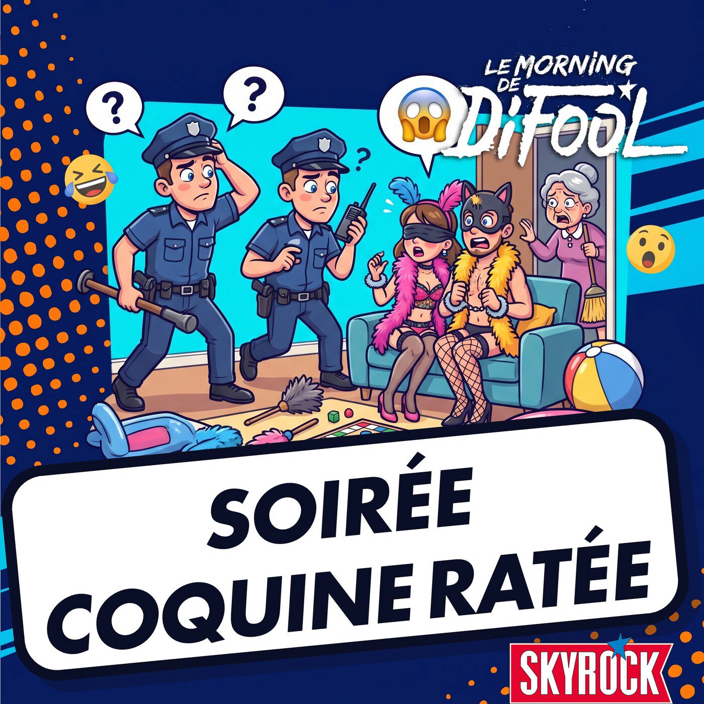 Les policiers défoncent une porte pour une fausse séquestration