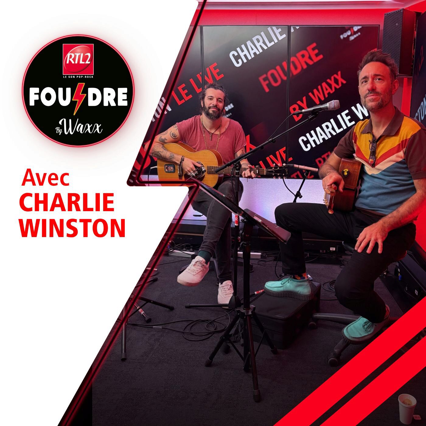 Charlie Winston & Waxx reprennent "Under the Bridge" en live dans Foudre