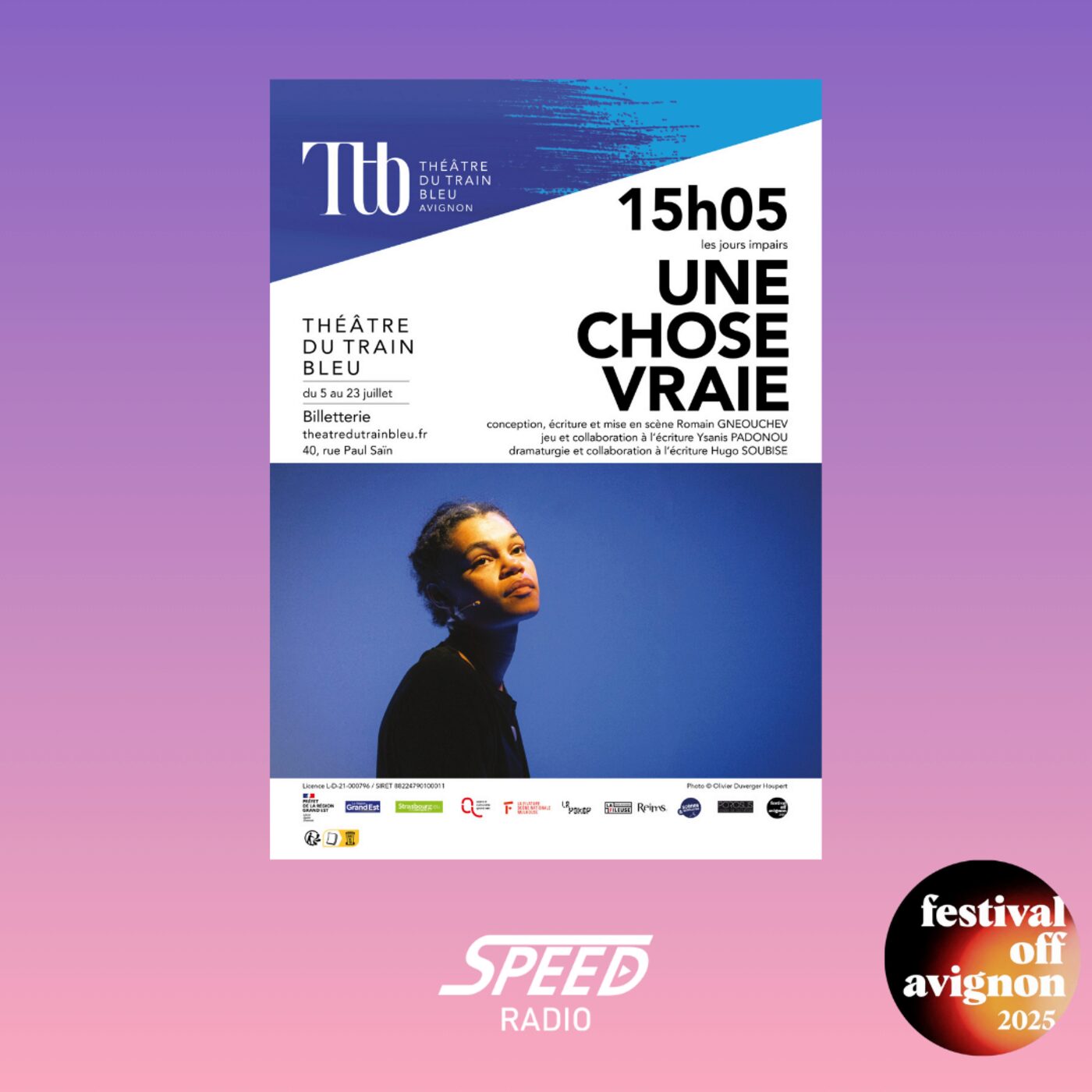 Interview du spectacle Une chose vraie - Festival OFF Avignon 2025 Interview du spectacle Une chose vraie - Festival OFF Avignon 2025