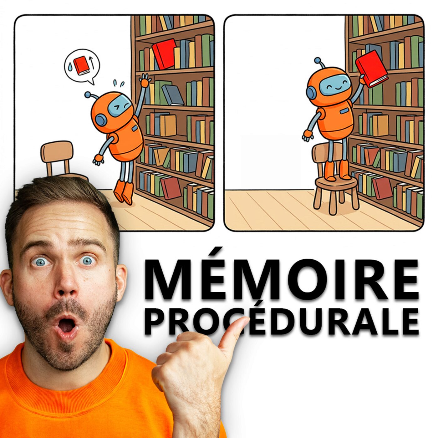 Mon Agent Apprend, mais Comme un Enfant de 5 Ans (Procedural Memory)