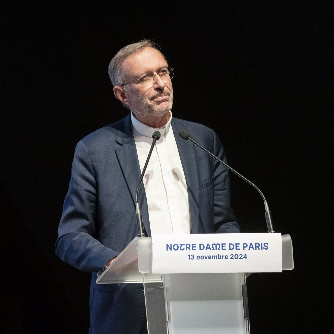 Mgr Ribadeau-Dumas, recteur de la cathédrale Notre-Dame de Paris