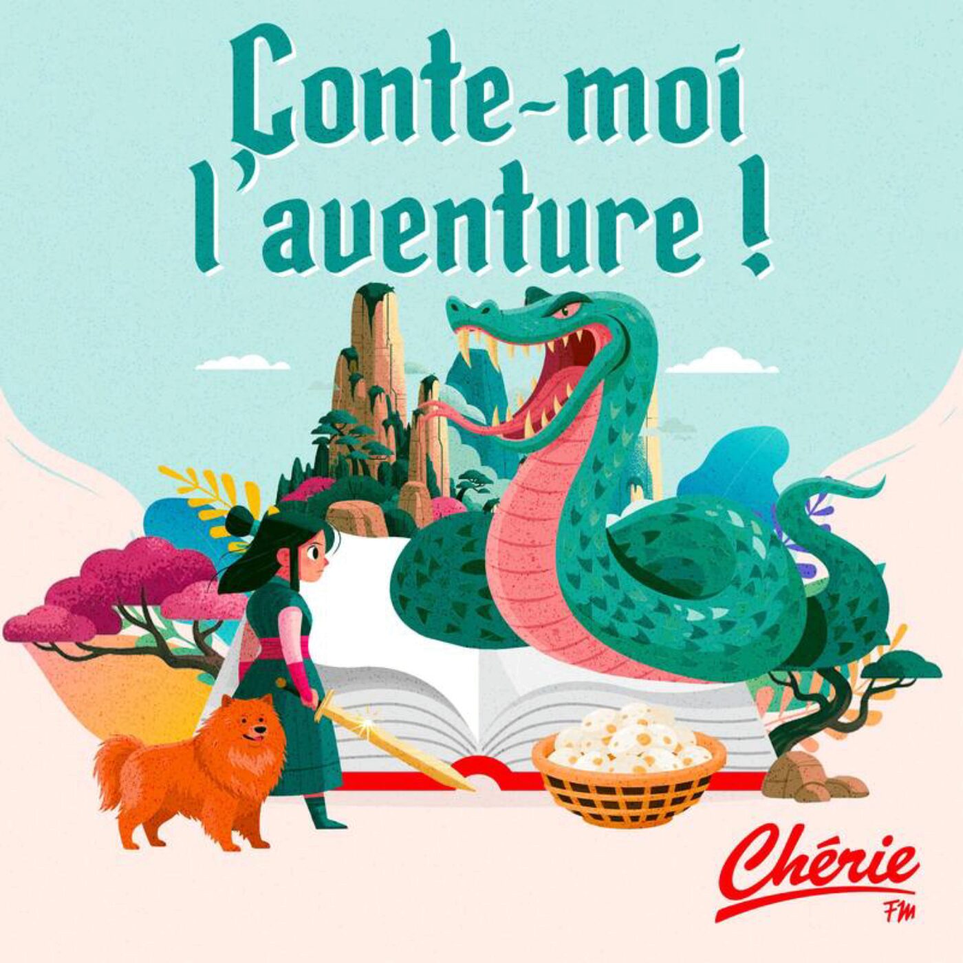 Li-Chi et le serpent géant - d'après un conte chinois
