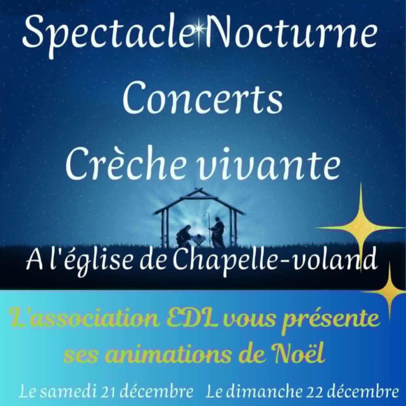 La crèche vivante de l'association EDL à Chapelle-Voland episode artwork