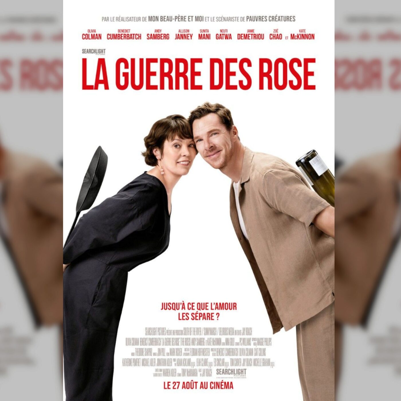 Rentrée cinéma avec le brillant, drôle, un peu cruel "The Roses", mais aussi un polar et un drame historique