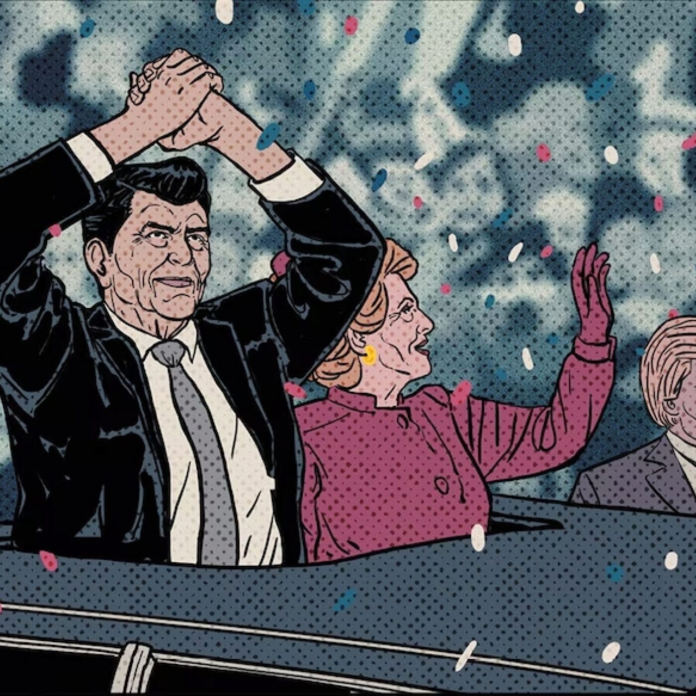 Toute ressemblance... Une BD sur la présidence de Ronald Reagan aux USA episode artwork