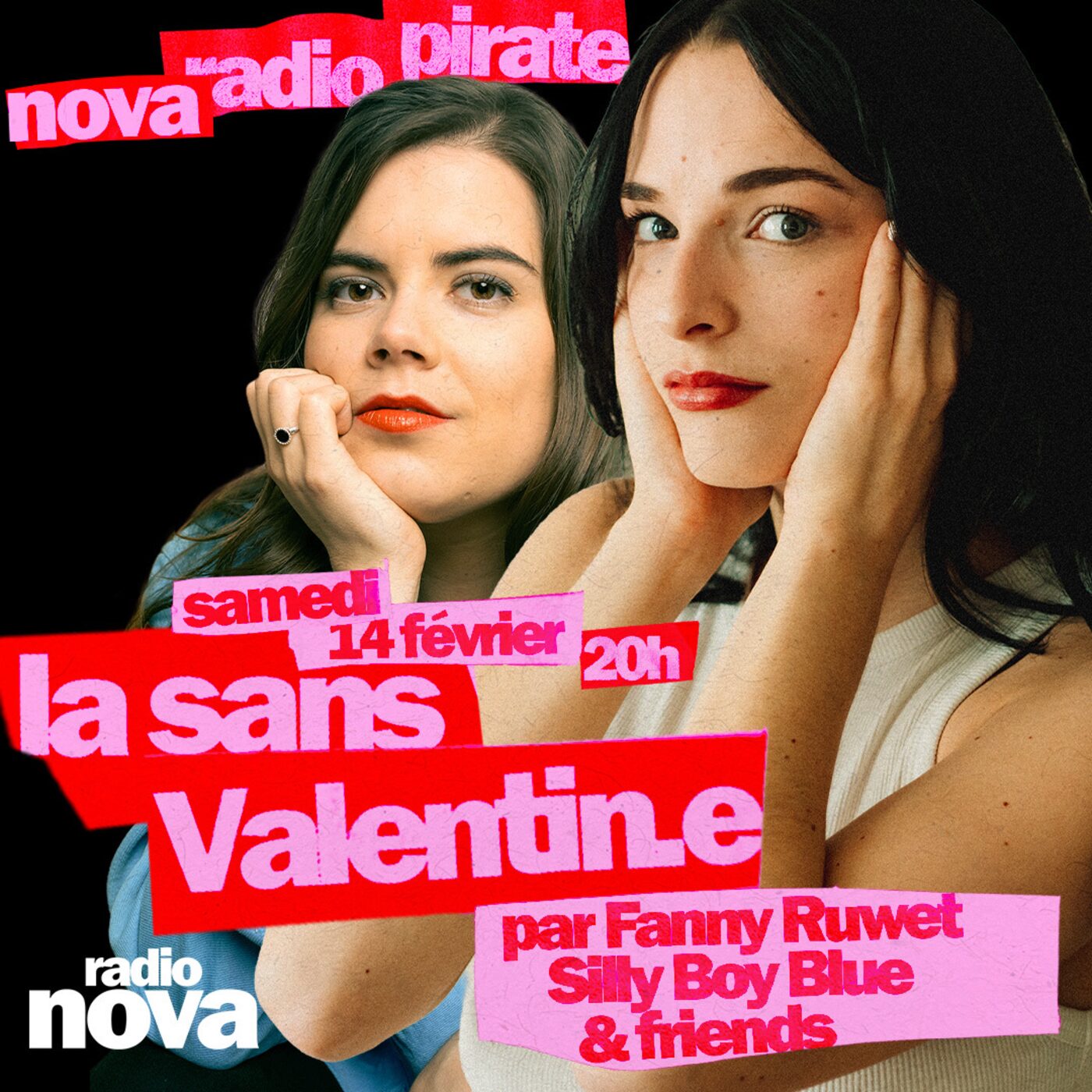 episode cover Nova Radio Pirate, la Sans Valentin.e avec Fanny Ruwet et Silly Boy Blue